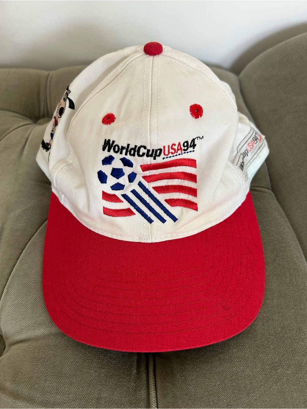 Vintage 1994 USA FIFA World Cup Hat Snapback Cap 90s Twins Enterprise Striker